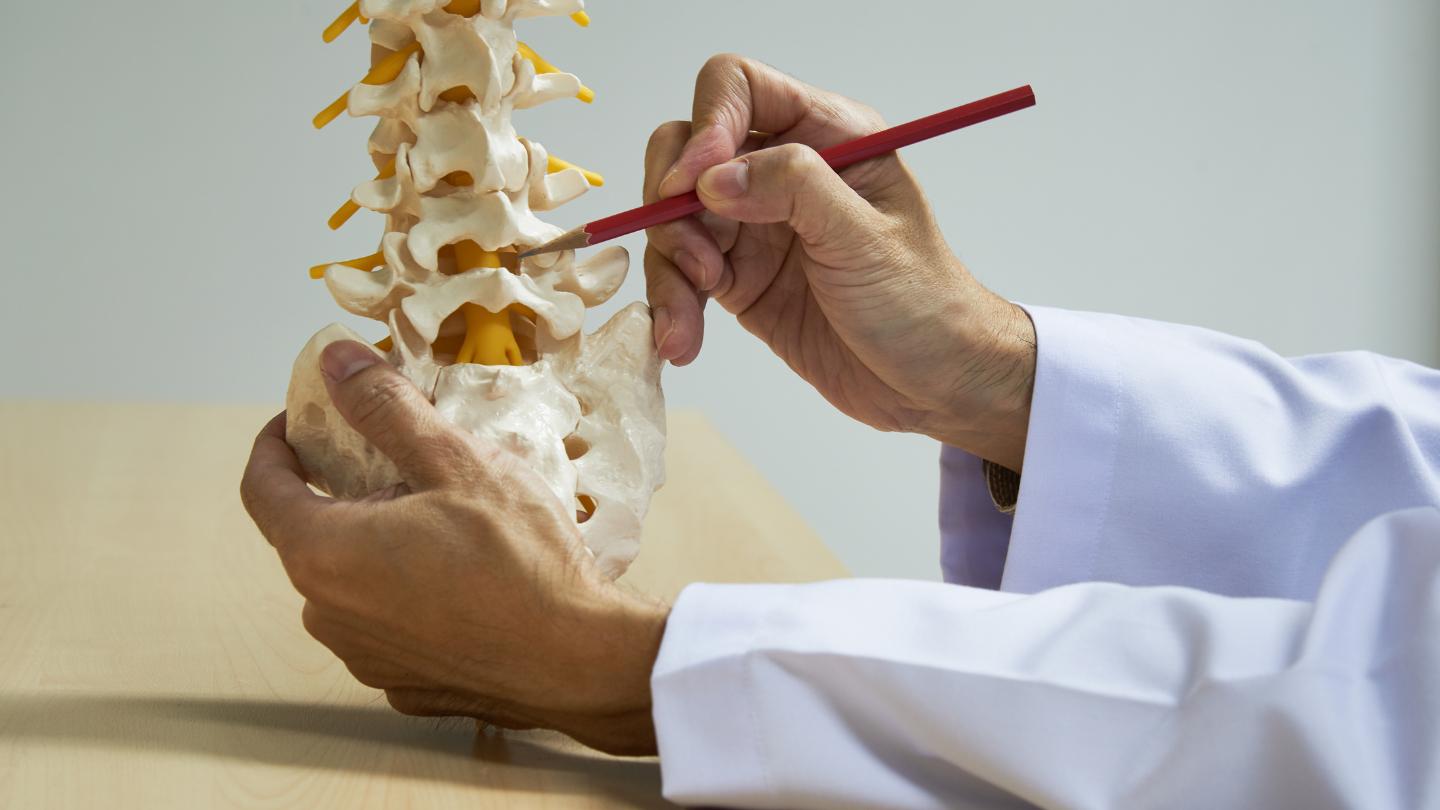 Cervical Endoscopic Foraminotomy Treatment in New York - Checking the bone